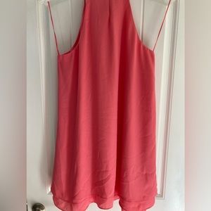 Coral Sleeveless Dress Jr Size